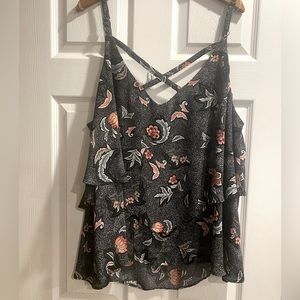 Torrid blouse material tank top